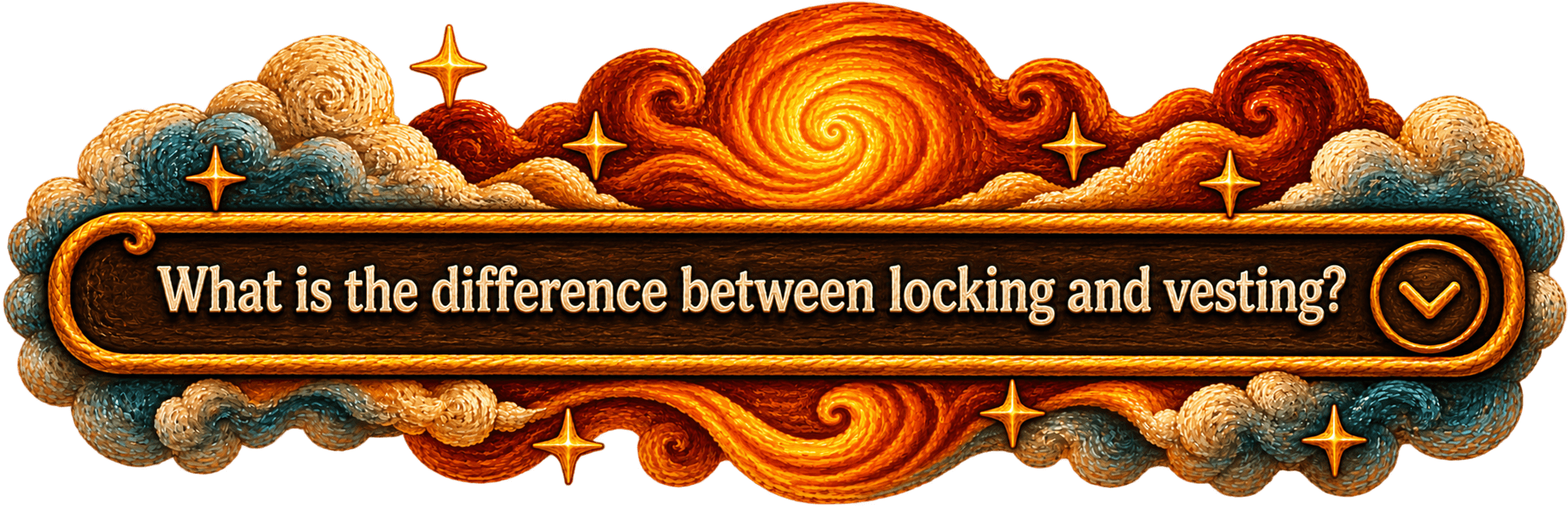 What is the difference between locking and vesting?